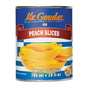 MR GOUDAS PEACH SLICES  19204